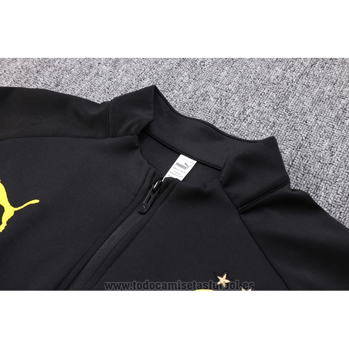 Chandal de Chaqueta del Borussia Dortmund 2023-2024 Negro